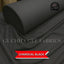 Executive Wash & Wear Boski -Charcoal Black (5 Meter) - Guchha Gee Fabrics