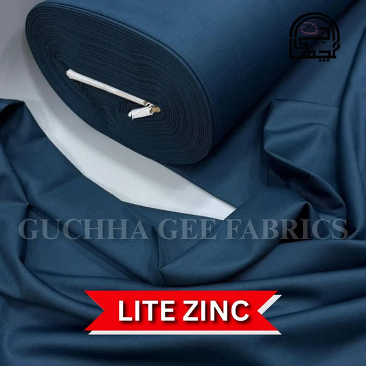 Executive Wash & Wear Boski -Lite Zinc (5 Meter) - Guchha Gee Fabrics