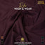 Rolex Textured Blend Wash & Wear Maroon Unstitched Suit